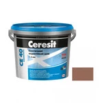 Шов цветной эластичный водостойкий Церезит Ceresit СЕ40 №55 ореховый 2кг