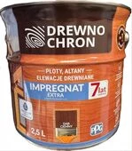 Краска по дереву пропитка drewnochron Дуб Темный 0,75л