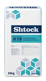 Клейова суміш високоеластична Шток (Shtock) К19, 25 кг