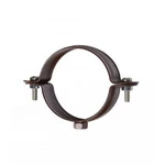 Кронштейн труби металевий Ренвей RainWay 90 коричневий ф75мм