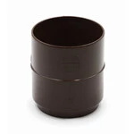 Муфта труби Ренвей RainWay 90 коричнева ф75мм