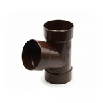 Тройник Ренвей RainWay 130 коричневый 67*ф100мм