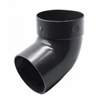 Відвід одномуфтовий Ренвей RainWay 130 графітовий 67° ф100мм коліно