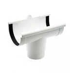 Воронка Ренвей (RainWay) 130, белый, d100мм