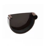 Заглушка ринви права Ренвей RainWay 130 коричнева