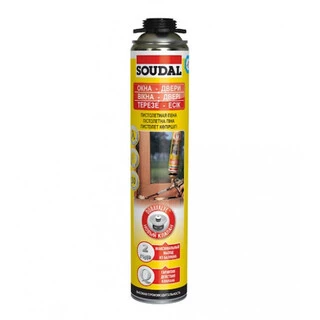 Піна монтажна професійна Соудал (Soudal) зимова, 750 мл