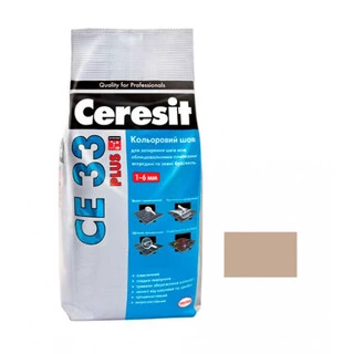 Шов цветной Церезит Ceresit СЕ33 Plus №125 карамель 2кг