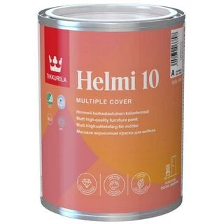 Краска для мебели Tikkurila Helmi 10 База С 0,9 л