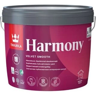 Водоэмульсионная краска TIKKURILA Harmony глубокий мат база С 2,7л