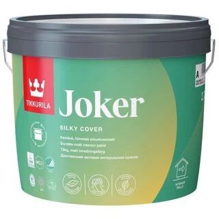 Краска TIKKURILA Joker, база А белый 2,7л