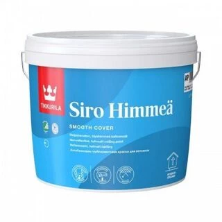 Акриловая краска TIKKURILA Siro Himmea база АР белый 2,7л