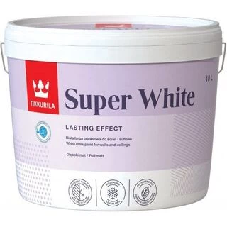 Фарба Tikkurila Super White супер вайт 10л