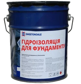 Мастика Бітумна для Фундаменту СВІТОНДЕЙЛ, 9кг