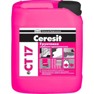 Грунтовка Глибокопроникна Церезит (CERESIT) СТ 17, 10л
