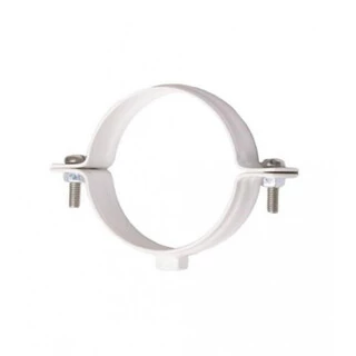 Кронштейн труби металевий Ренвей RainWay 130 білий ф100мм