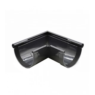 Кут ринви зовнішній Ренвей RainWay 130 графітовий 90*