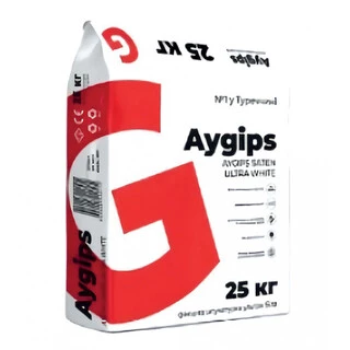 Шпаклівка гіпсова Аугіпс Aygips Saten 25кг