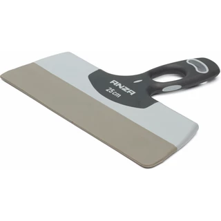 Шпатель для замазки резиновый Anza 250 мм.