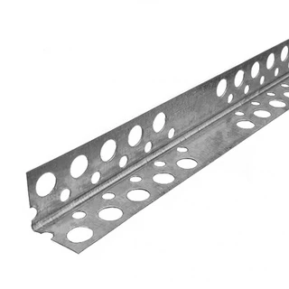 Уголок Перфорированный Алюминиевый, 2,5м