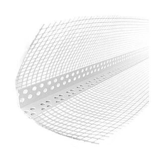 Уголок Пластиковый Перфорированный с Сеткой 7*7, 2,5м