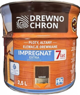 Пропитка для дерева drewnochron антисептик Венге 2,5л