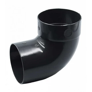 Відвід одномуфтовий Ренвей RainWay 130 графітовий 87° ф100мм коліно