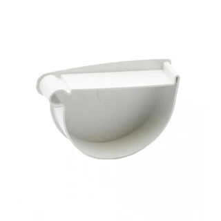 Заглушка воронки ліва Ренвей RainWay 130 біла