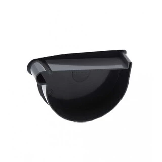 Заглушка воронки левая Ренвей RainWay 130 графитовая