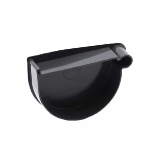 Заглушка воронки права Ренвей RainWay 130 графітова